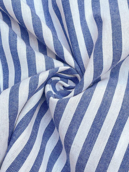 Maternity Striped Cold Shoulder Cami Jumpsuit with Twist Front and Side Bow Ties for Summer Beach Outfits