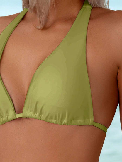 Oceva Summer Beach Halter Tie Side Bikini Set