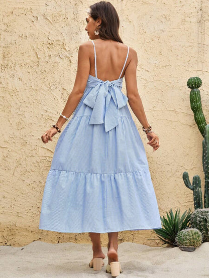 Maternity Sleeveless Solid Color Dress, Fashionable For Summer Woman S Summer Clothes  Maternity Dress  Vacation