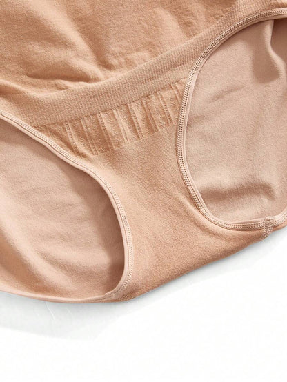 Seamless Maternity Underwear, Comfortable Pregnancy Anti-Flashing Seamless Maternity Panties