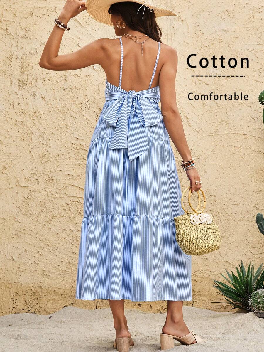 Maternity Sleeveless Solid Color Dress, Fashionable For Summer Woman S Summer Clothes  Maternity Dress  Vacation