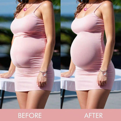 Women's Seamless Maternity Panties - Stretchy High Waist Pregnancy Underwear