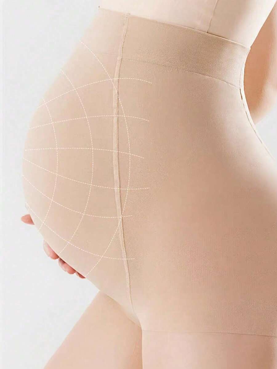 Maternity Pantyhose - High Waist Spring Autumn Adjustable Belly Support Stirrup Bottoming