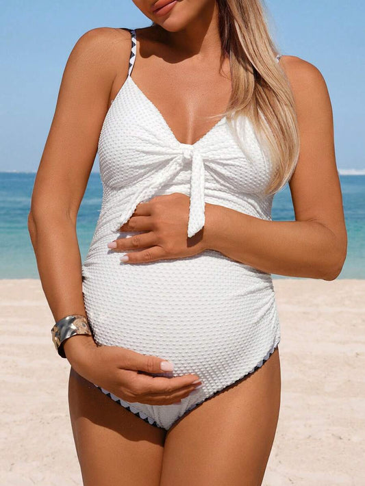 Maternity Boho Elegant Swimwear - Pregnant Women's Vacation Wear