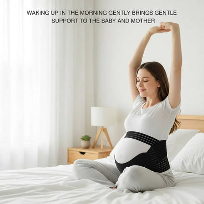 Maternity Support Belt - Adjustable Pregnancy Belly Band for Back & Pelvic Pain Relief