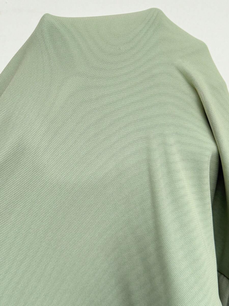 Green Sleeveless Ruched Maternity Tank Dress – Slim Fit Medium Stretch Knitted Bodycon Dress for Casual Summer Outings & Holidays