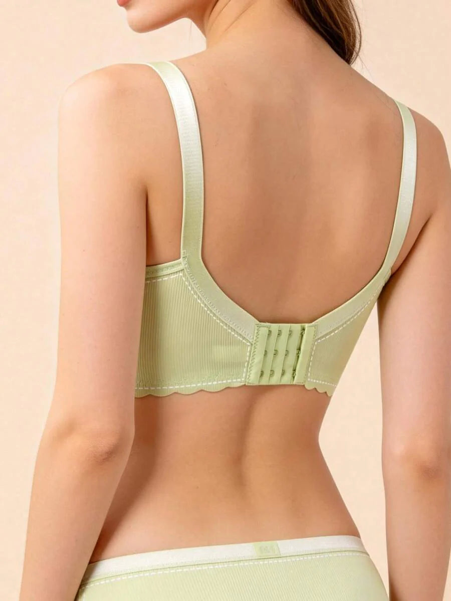 3PCS Maternity Nursing Bra Set Women Soft Skin Friendly Wireless Comfortable Breastfeeding Lingerie Bra