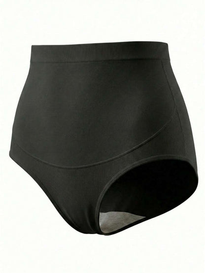 Plus Size Seamless Maternity Yoga Pants - Elastic Waistband Summer Support