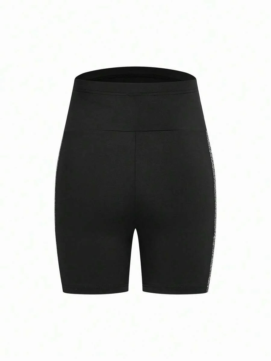 Modmama Pregnant Women Solid Color Casual Versatile Daily Wear Skinny Leggings