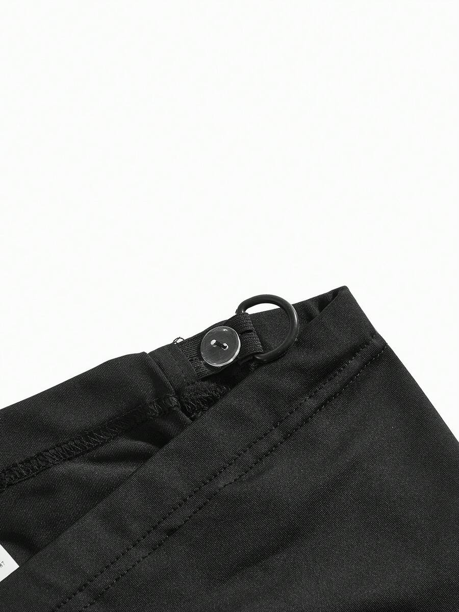 Modmama Pregnant Women Solid Color Casual Versatile Daily Wear Skinny Leggings