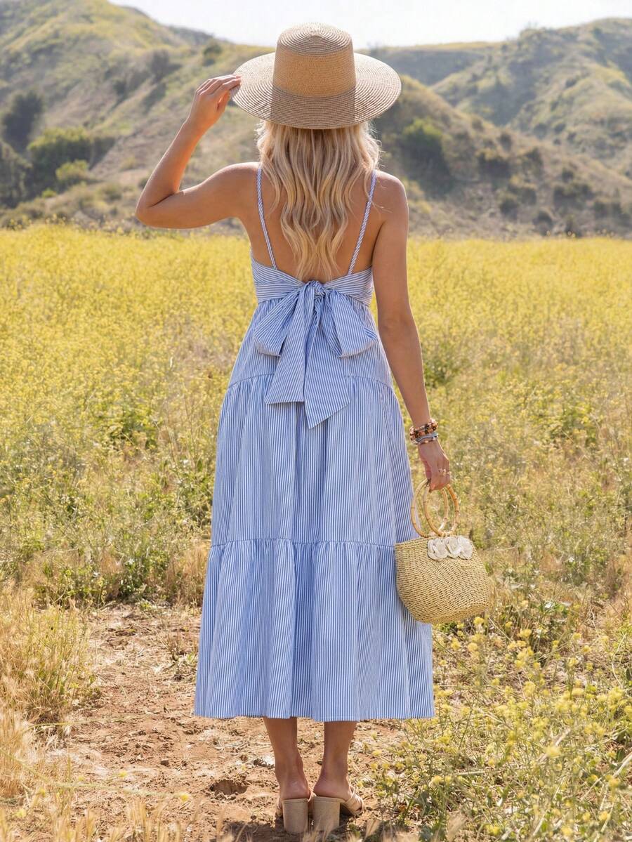 Maternity Sleeveless Solid Color Dress, Fashionable For Summer Woman S Summer Clothes  Maternity Dress  Vacation