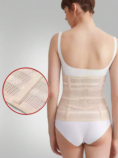 Women's Postpartum Belly Wrap - High Compression Slimming Waist Trainer