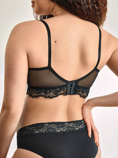 Maternity Black Lace Nursing Bra Women Sexy Breastfeeding Lingerie Comfortable Support Bra