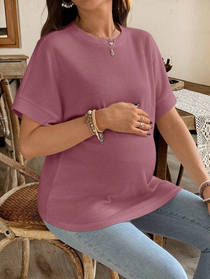 Maternity Spaghetti Strap Mini Dress - Loose Fit Boho Summer Beach Vacation Outfit for Women