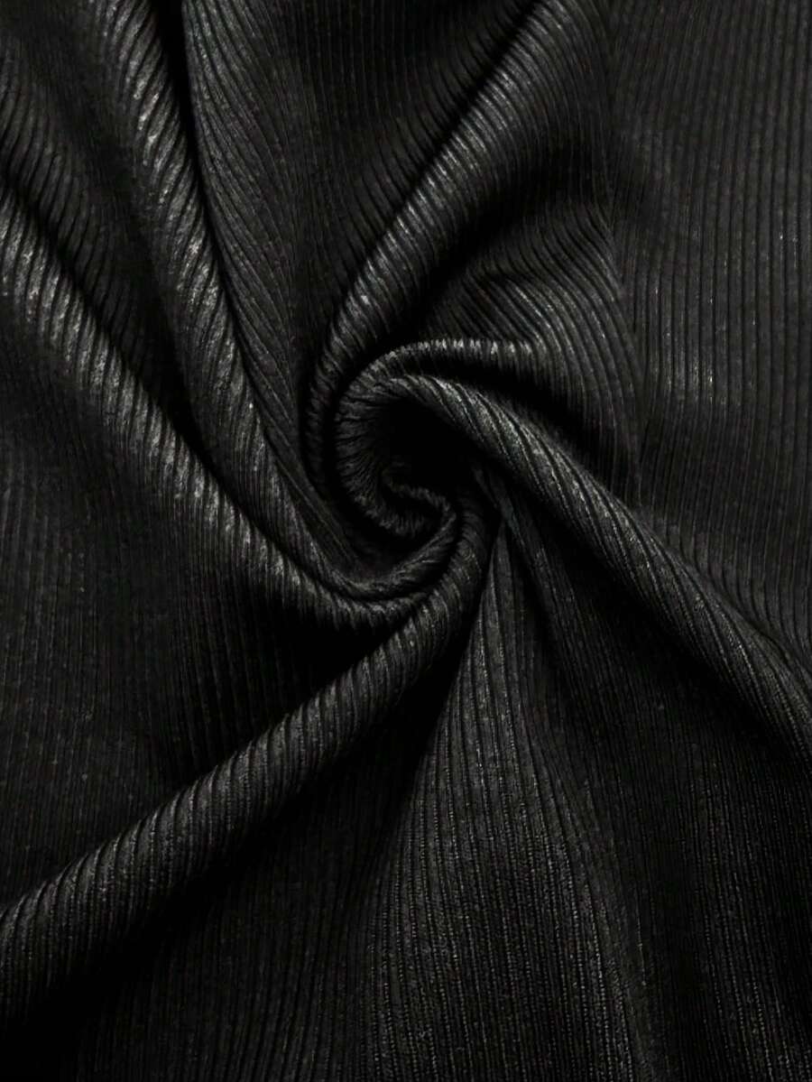 Maternity High-Stretch Cycling Shorts with Adjustable Ultra-High Waist – Solid Black Athletic Biker Shorts for Daily Commute, Zumba, & Activewear