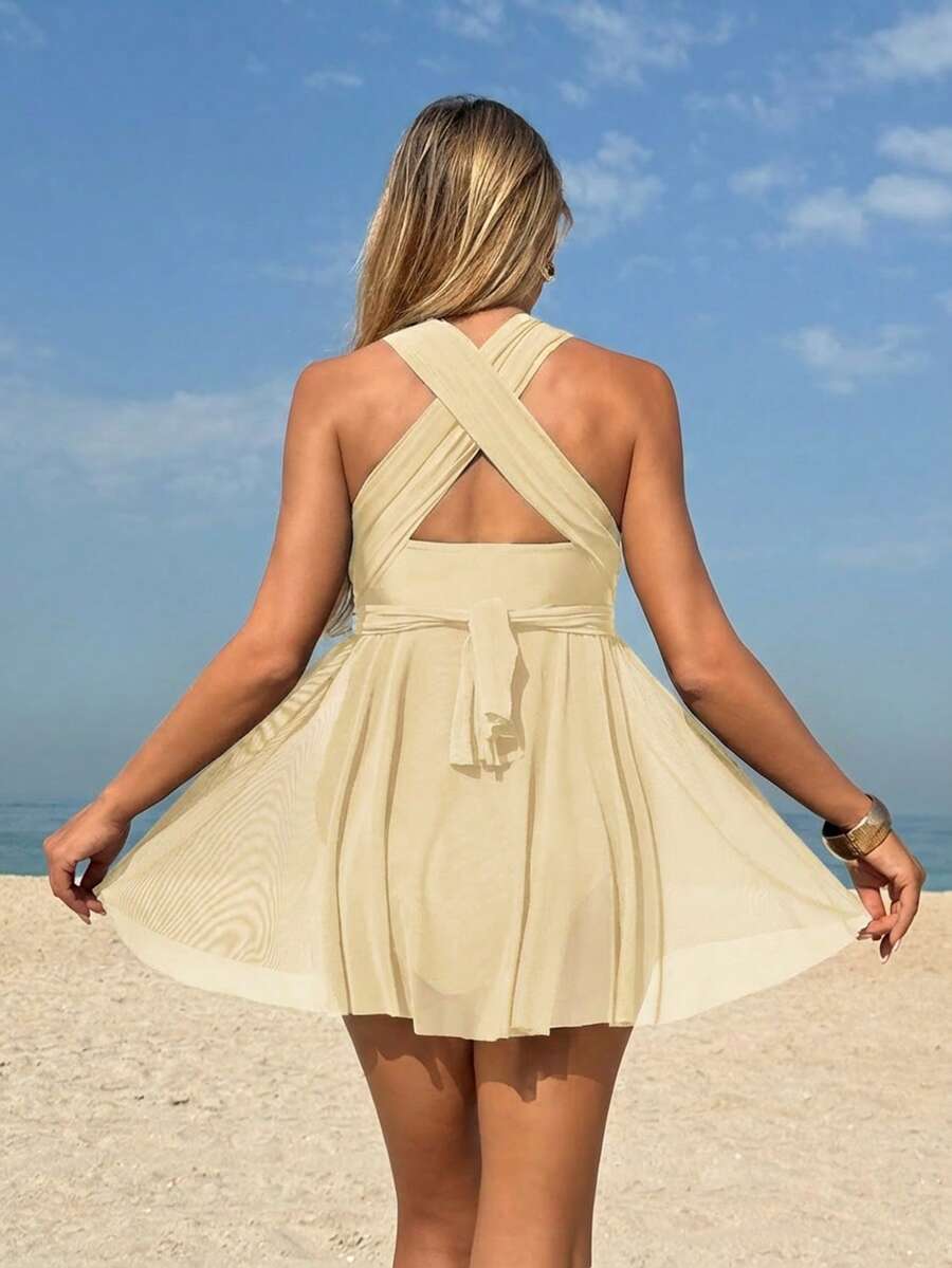 Maternity Pleated Jacquard Shorts - Boho Y2K High Waist Lightweight Casual Beach Daily