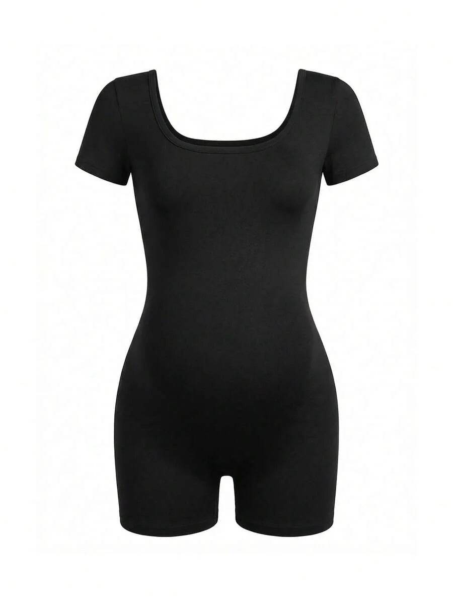 Maternity Jumpsuit - Soft & Stretchy Minimalist Casual Design for Daily Activities
