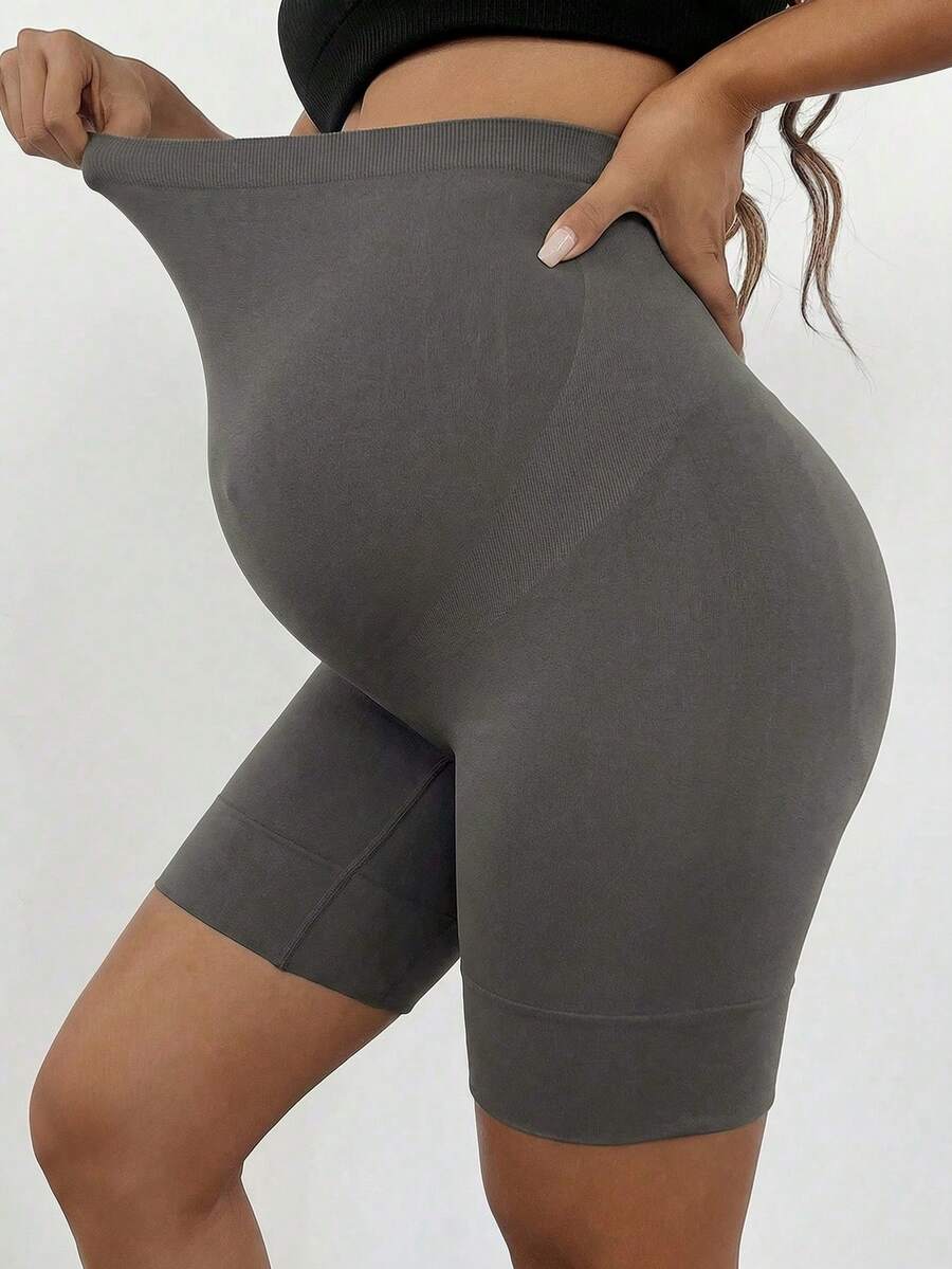 Fall Clothes,Autumn Clothes,Maternity Autumn Clothes Maternity Premium Maternity Shapewear, High Waisted Mid-Thigh Pregnancy Underwear Prevent Chaffing Soft Abdominal Support Maternity Biker Shorts Pregnancy Shorts Maternity Bike Shorts High Waisted
