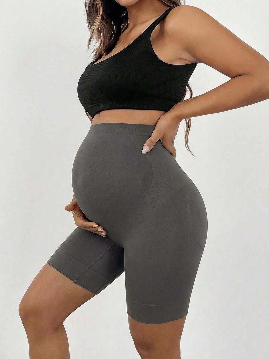 Maternity Shapewear High Waisted Mid-Thigh Pregnancy Underwear
