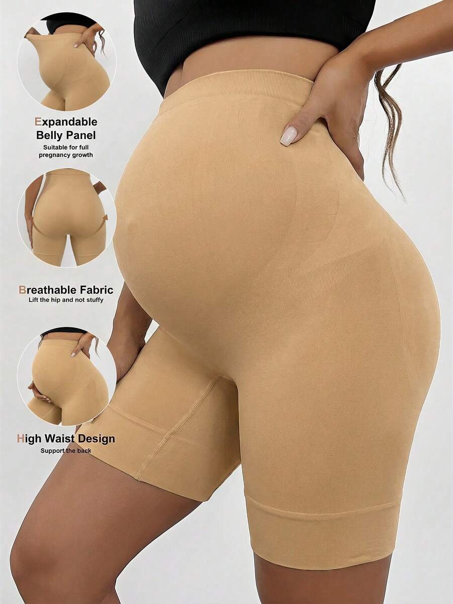 Maternity Shapewear High Waisted Mid-Thigh Pregnancy Underwear