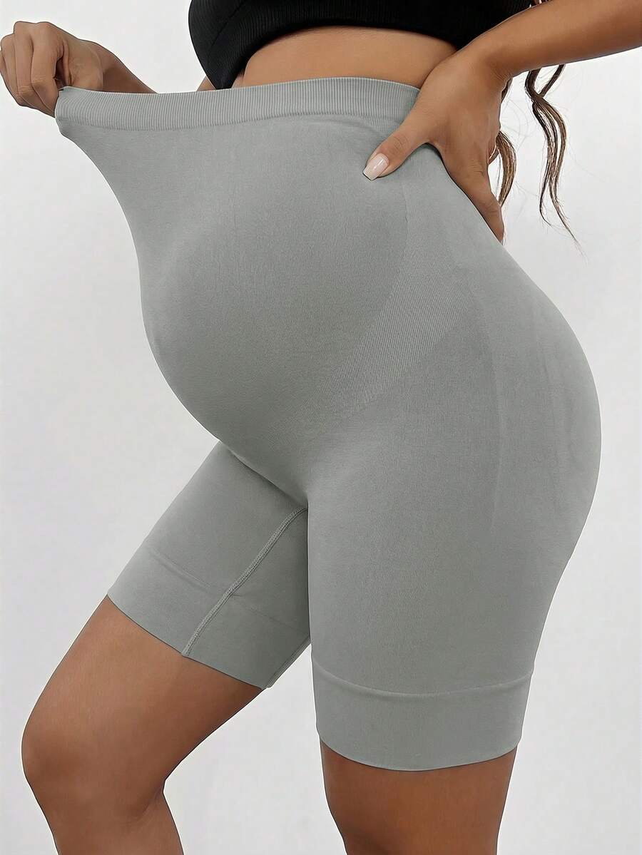 Fall Clothes,Autumn Clothes,Maternity Autumn Clothes Maternity Premium Maternity Shapewear, High Waisted Mid-Thigh Pregnancy Underwear Prevent Chaffing Soft Abdominal Support Maternity Biker Shorts Pregnancy Shorts Maternity Bike Shorts High Waisted