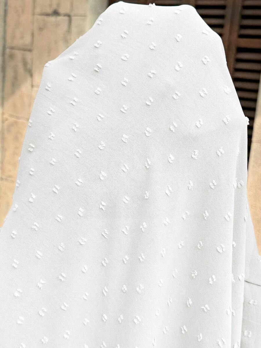 Pregnant Women's Jacquard Pleated Knotted Shoulder Casual Party Outing Camisole Dress