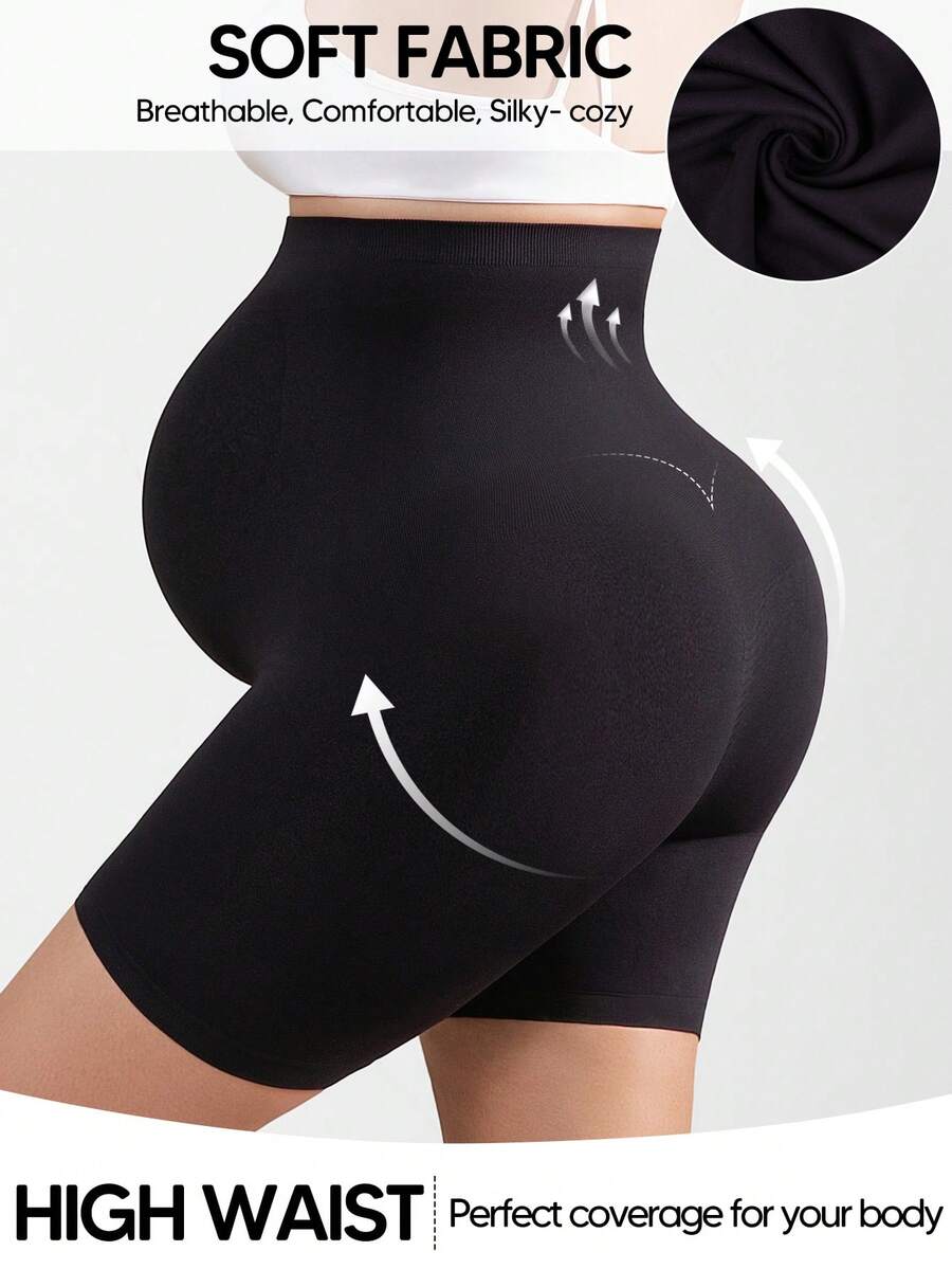High-Waisted Maternity Belly Support Shorts, Seamless Beige Animal Print Pregnancy Shapewear, Soft Stretch Maternity Underwear