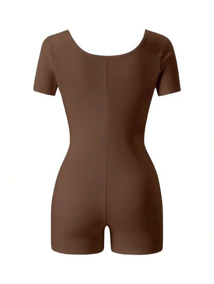 Maternity Jumpsuit - Soft & Stretchy Minimalist Casual Design for Daily Activities