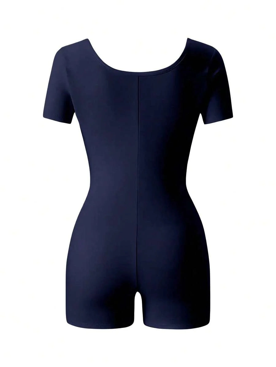 Maternity Jumpsuit - Soft & Stretchy Minimalist Casual Design for Daily Activities