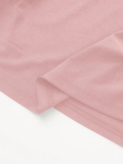 Apricot Cowl Neck Maternity Cami - Sexy Lace Detail Asymmetrical Spaghetti Strap Camisole - Lightweight Cold Shoulder Night Out Top