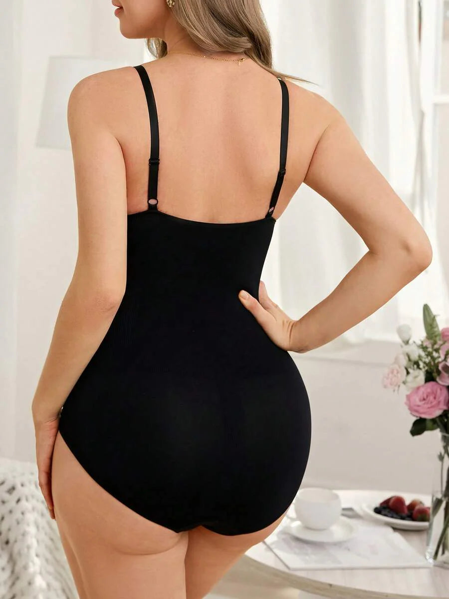 Pregnant Women's Minimalist Solid Color Seamless High Elasticity Soft Camisole Shapewear