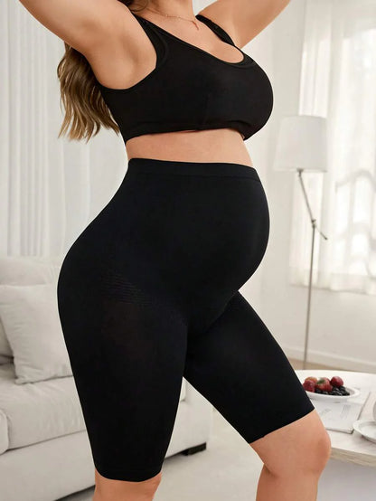Maternity Shapewear Leggings - Black Skinny Fit 1pc