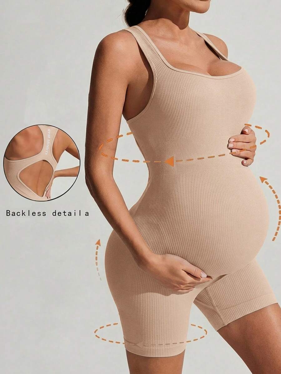High Rise Maternity Leggings – Stretch Belly Support Shapewear