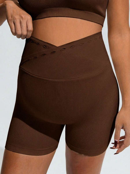 2-Piece Maternity Active Set – Sleeveless Top & Biker Shorts