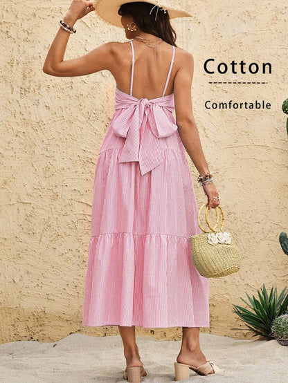 Maternity Sleeveless Solid Color Dress, Fashionable For Summer Woman S Summer Clothes  Maternity Dress  Vacation