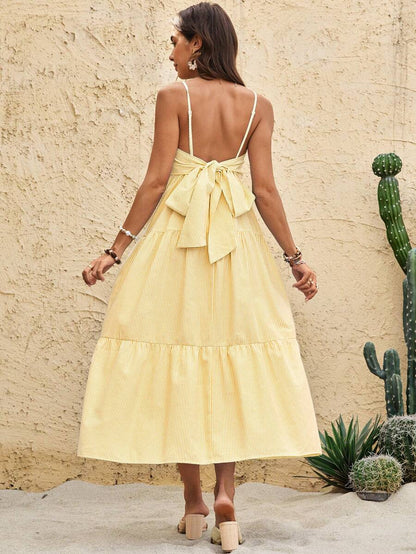 Maternity Sleeveless Solid Color Dress, Fashionable For Summer Woman S Summer Clothes  Maternity Dress  Vacation