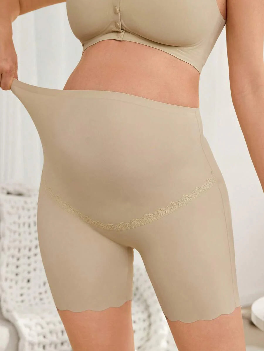 Maternity Briefs - Adhesive Solid Color Soft Stretch Seamless Pregnancy Underwear, Daily Wear