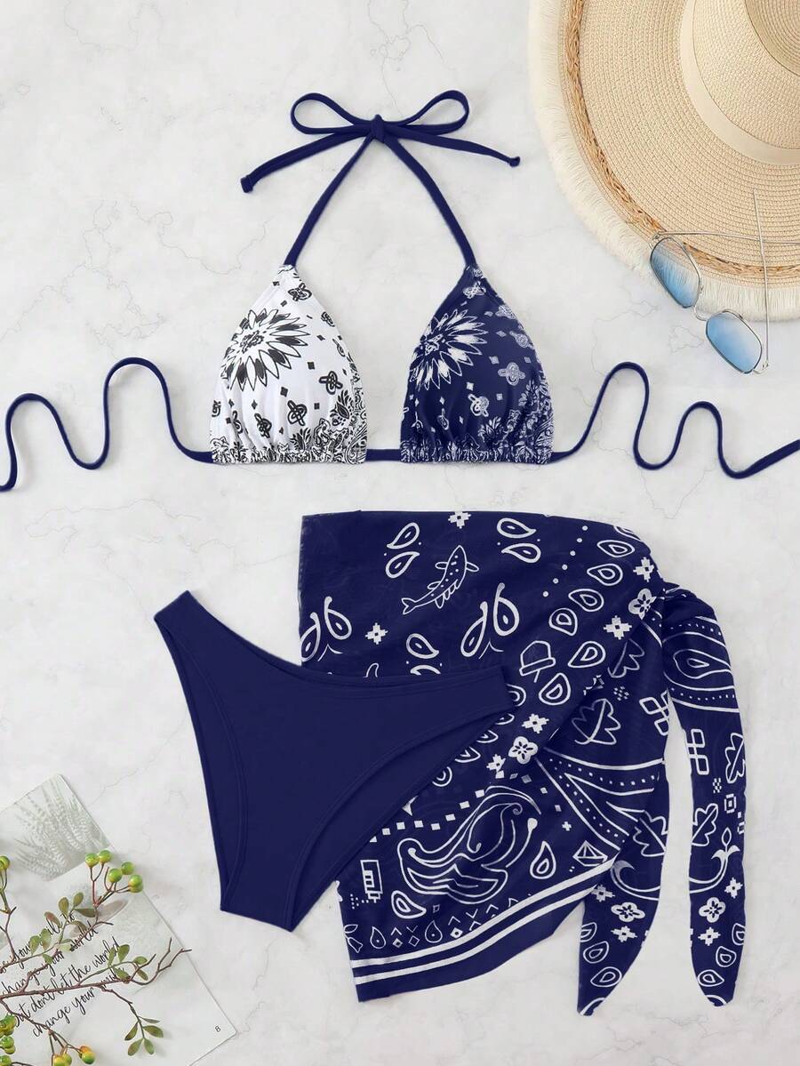 Swim Vcay Women Summer Beach Swimsuit