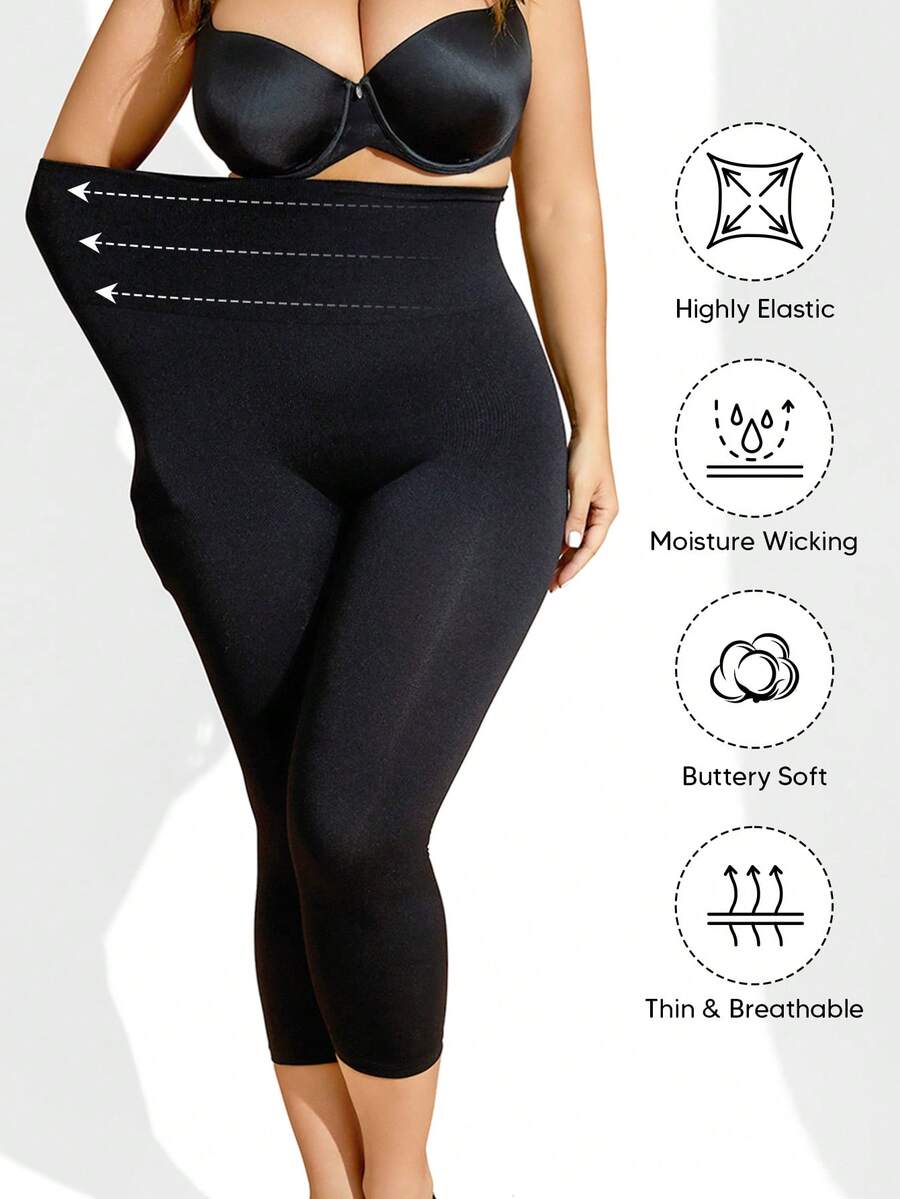 Women High Waist Shapewear Shorts - Tummy Control & Butt Lifting Panties
