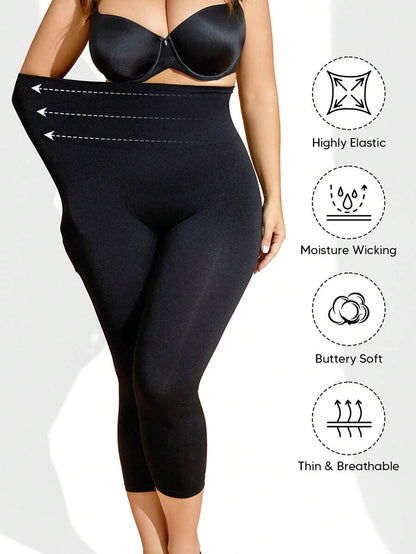 Women High Waist Shapewear Shorts - Tummy Control & Butt Lifting Panties