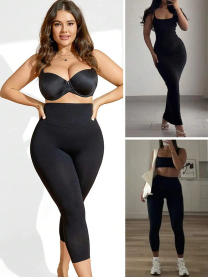 Women High Waist Shapewear Shorts - Tummy Control & Butt Lifting Panties