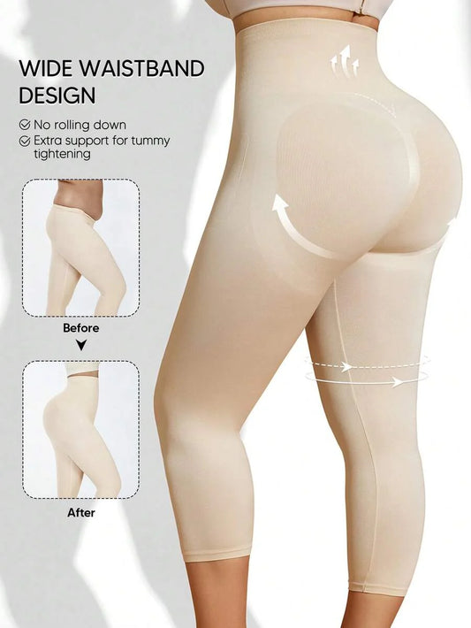 Women High Waist Shapewear Shorts - Tummy Control & Butt Lifting Panties