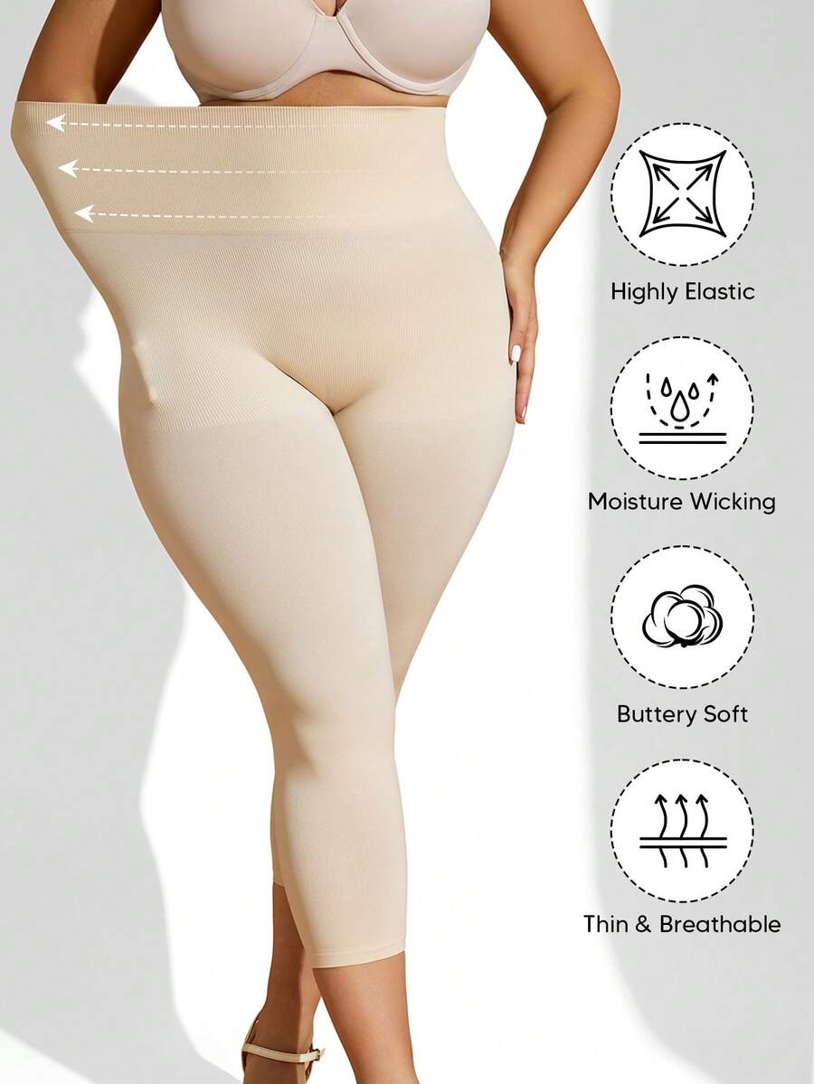 Women High Waist Shapewear Shorts - Tummy Control & Butt Lifting Panties