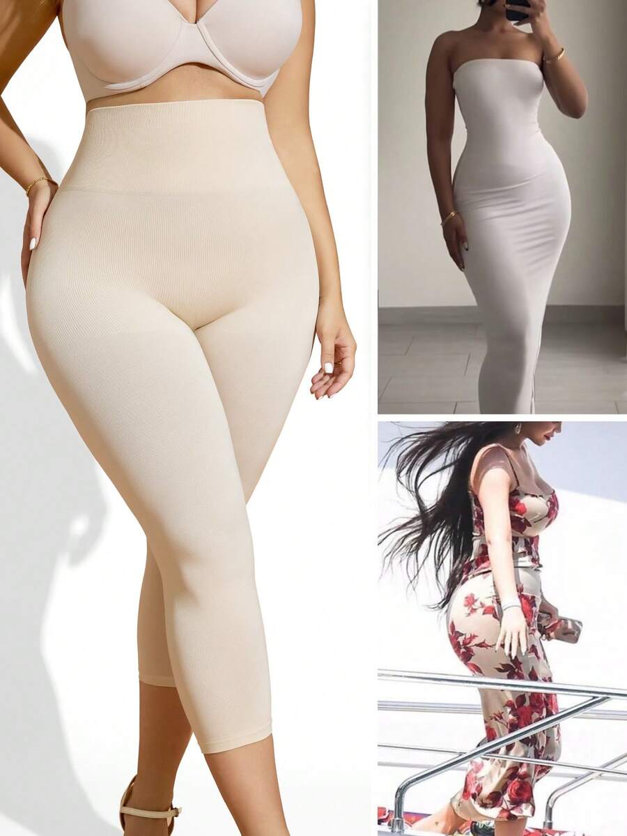 Women High Waist Shapewear Shorts - Tummy Control & Butt Lifting Panties