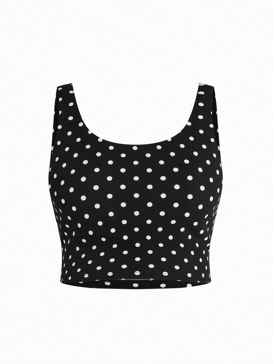 Maternity Black and White Geometric Print Cold Shoulder Nursing Top - Slim Fit Scoop Neck Summer Beach Knit Crop Top