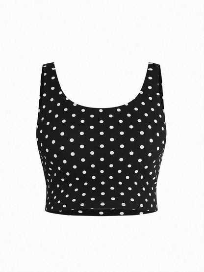 Maternity Black and White Geometric Print Cold Shoulder Nursing Top - Slim Fit Scoop Neck Summer Beach Knit Crop Top