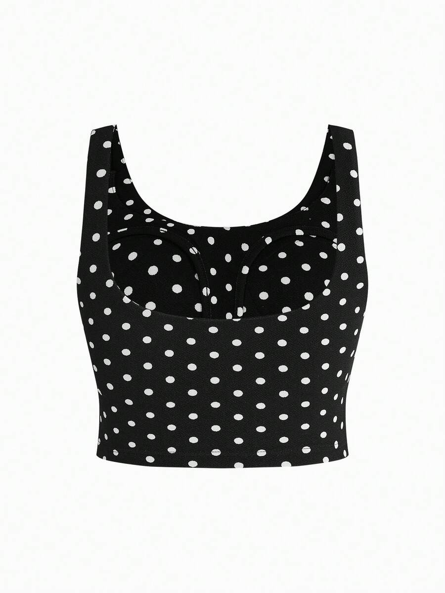 Maternity Black and White Geometric Print Cold Shoulder Nursing Top - Slim Fit Scoop Neck Summer Beach Knit Crop Top