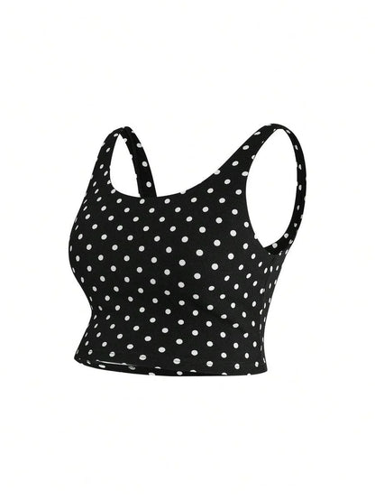Maternity Black and White Geometric Print Cold Shoulder Nursing Top - Slim Fit Scoop Neck Summer Beach Knit Crop Top