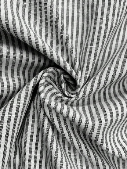 Striped Wide Leg Maternity Pants with Adjustable Drawstring Waist – Black and White Plant Print High Waist Cropped Loose Fit Beach Trousers