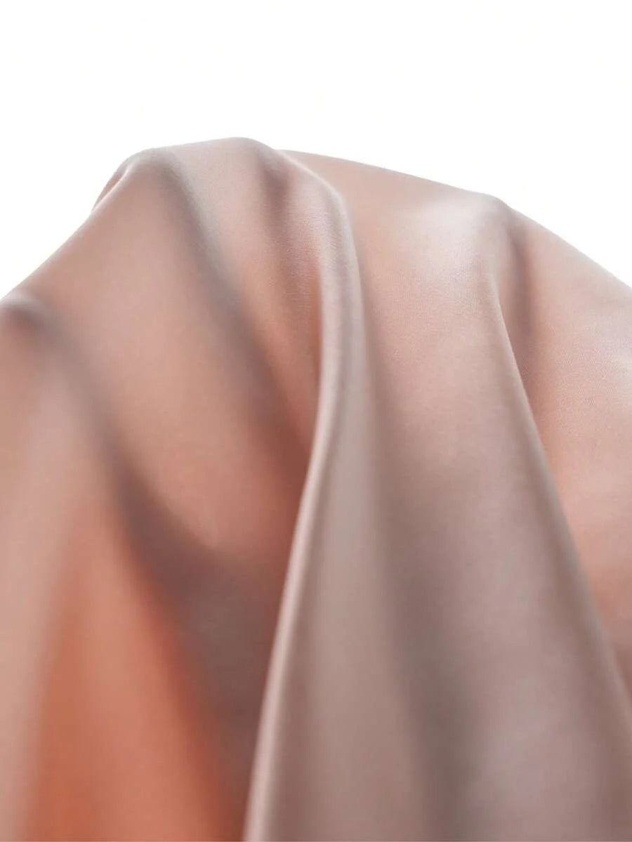 Pink Satin Maternity Cami Top with Pearl Trim and Bow Tie Waist - Elegant Slim Fit Spaghetti Strap Sleeveless Beach Blouse